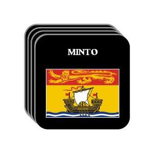  New Brunswick   MINTO Set of 4 Mini Mousepad Coasters 