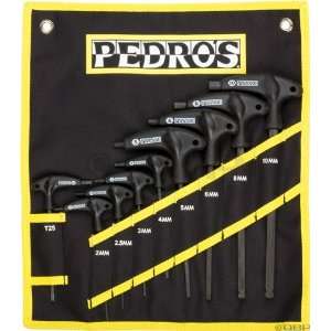  Pedros Pro 9 Piece T/L Handle Hex Wrench Set