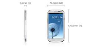 Samsung Galaxy S III GT I9300, 16GB   Marble White, FACTORY UNLOCKED 