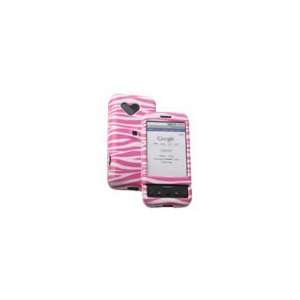  Htc Dream G1 (T Mobile) Pink Zebra Skin on White Cell 
