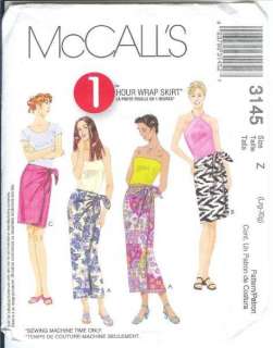 OOP McCalls Skirt Sewing Pattern Misses Womens Plus Size Full Figure 