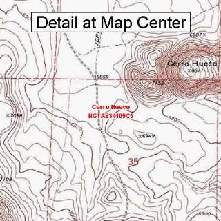   Map   Cerro Hueco, Arizona (Folded/Waterproof)