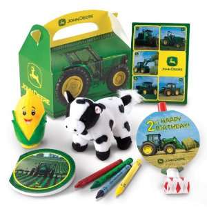  John Deere 2nd Birthday Party Favor Box Party Supplies 