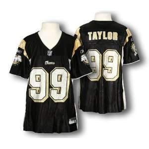Miami Dolphins Jason Taylor #99 Womens NFL Fashion Jersey, Black 