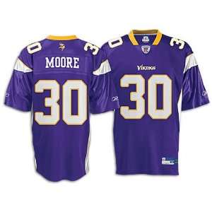  Mewelde Moore Vikings Purple NFL Replica Jersey Sports 
