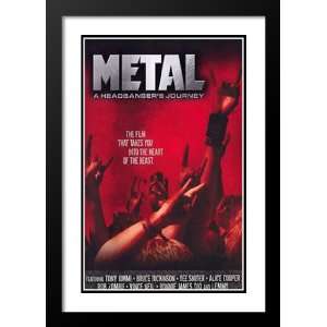  Metal A Headbangers Journey 32x45 Framed and Double 