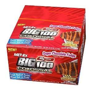  MET Rx® Big 100 Colossal High Protein Brownie Bar   Super 