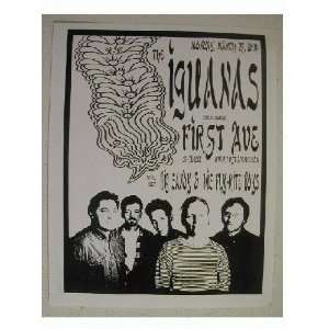  The Iguanas Handbill Poster Minneapolis 