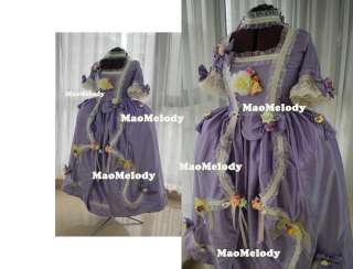 Marie Antoinette Baroque Cosplay Costume Dress Z56  