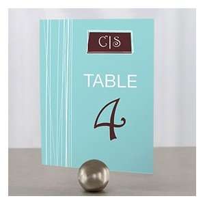  Modern Medley Table Number   Numbers 1 12   Lavender 