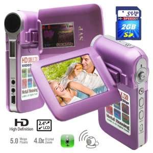  SVP T100 Purple True High Definition 1280x780p Pocket Size 