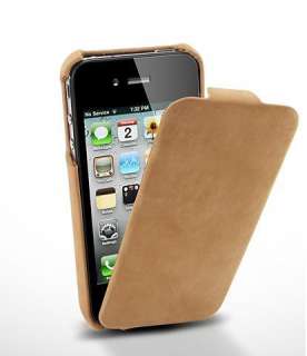 SGP Leather Pouch Vintage Edition Brown Flat for iPhone  