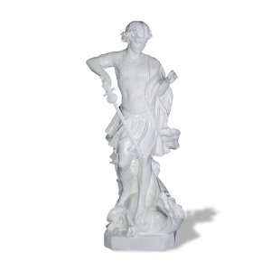  Amedeo Design 1100 3IPW ResinStone St. Michael Statue, Indoor 