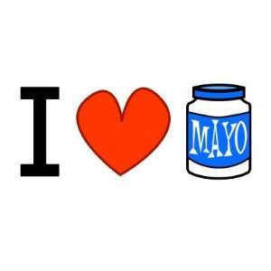  I Love Mayo Refrigerator Magnets