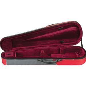  Toshira Violin Case Red Maroon 4/4 Size Musical 