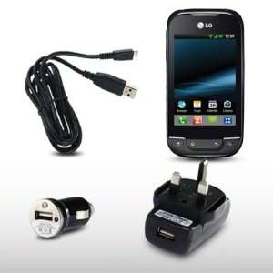  NET USB MAINS ADAPTER & USB MINI CAR CHARGER ADAPTOR WITH MICRO USB 