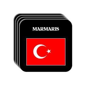 Turkey   MARMARIS Set of 4 Mini Mousepad Coasters