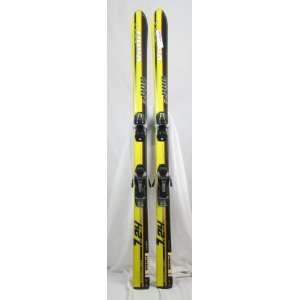 Used Volkl Pro Jr Kids Snow Skis with Bindings 150cm A BLK  