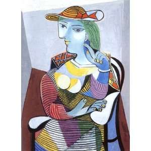    Pablo Picasso   24 x 34 inches   Seated Woman (Marie Therese 