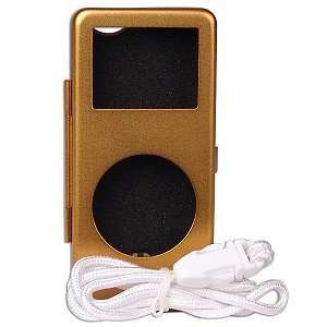  iSafe Hard Case for iPod Nano (Gold)  Players 