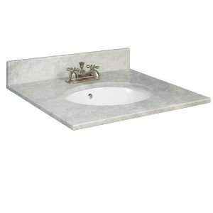 Marble Vanity Top with Undermount Sink   8 Faucet Holes   3/4 Marble 