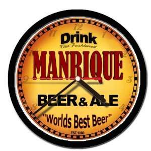  MANRIQUE beer and ale cerveza wall clock 