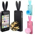 3pcs Bunny Rabito Rabbit Ear Silicone Skin Case Cover for Apple iPhone 