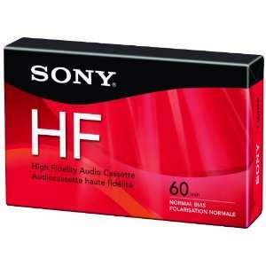  Sony C60HFR Single 60 minute Type 1 Audio Cassette Tape 