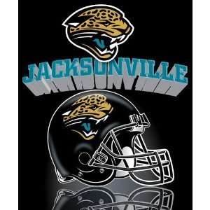  Jacksonville Jaguars Light Weight Fleece NFL Blanket (Grid 