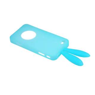 Pool Blue BUNNY RABITO RABBIT SILICONE Hard CASE COVER SKIN FOR IPHONE 