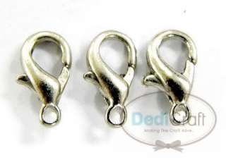 40PCS PLATED LOBSTER CLASPS JEWELRY SUPPLIES 12MM S0013  