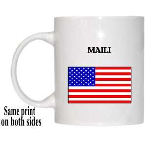  US Flag   Maili, Hawaii (HI) Mug 