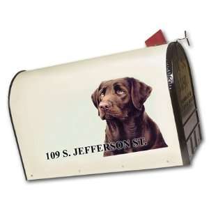 Chocolate Labrador Mailbox