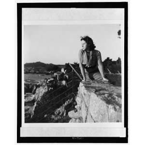  Sanora Babb,James Wong Howe,Monterey,California,c1950 