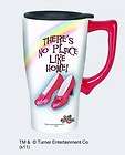   OZ Ruby Slippers Theres No Place Like Home Ceramic Travel Mug NEW