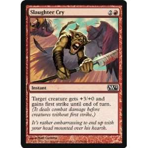  Slaughter Cry   Magic 2012 Core Set   Common Toys & Games