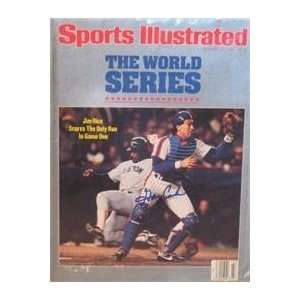 Gary Carter autographed Sports Illustrated Magazine (New York Mets)