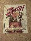 1982 zesty lipton advertisement black rum flavor ad tea returns