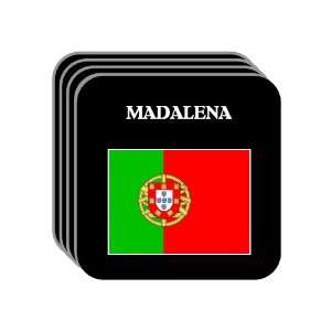  Portugal   MADALENA Set of 4 Mini Mousepad Coasters 