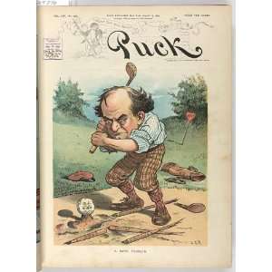   Cleveland,golfers,sand traps,envy,jealousy,Pughe,1903