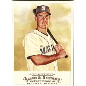  2009 Topps Allen and Ginter #247 Jeff Clement   Seattle 