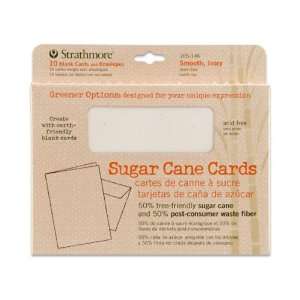  Strathmore Greener Options Cards smooth/ivory sugar cane 