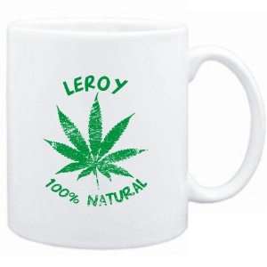 Mug White  Leroy 100% Natural  Male Names  Sports 