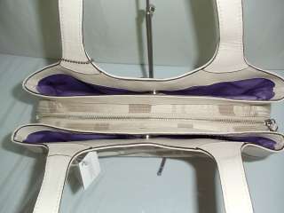   Signature Handbag/bag Silver Ivory Optic Lexi NWT Her/Mom Gift  