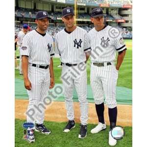 Mariano Rivera, Derek Jeter, and Alex Rodriguez 2008 MLB All Star Game 
