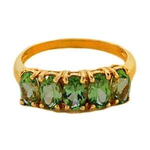  10kt Yellow Gold Peridot Ring Alicias Jewelers Jewelry