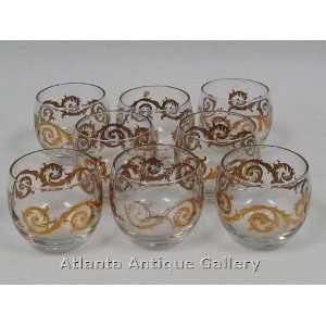  Vintage Low Ball Glasses