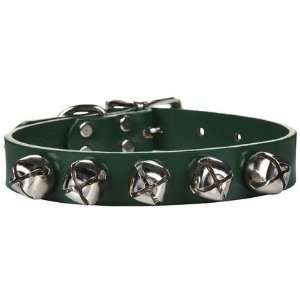  Auburn Jingle Bell Collar   Green   1X18 (Quantity of 2 