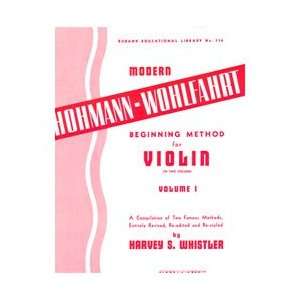  Modern Hohmann Wohlfahrt Beginning Method for Violin ed 