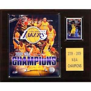    NBA 2009 Los Angeles Lakers Champions Plaque